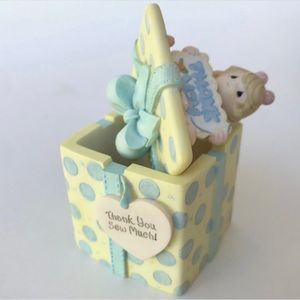 Precious Moments “Thank You Sew Much” Trinket Box, Enesco, Sewing Gift, Ring Box